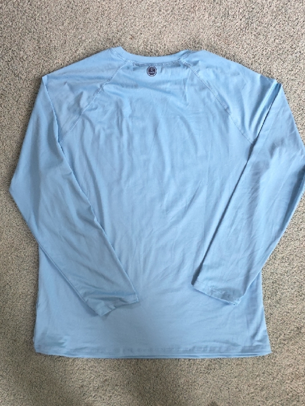 Life Is Good Mens XL Light Blue Long Sleeve Tee with Red Jeep Graphic, NWT. - Picture 8 of 12